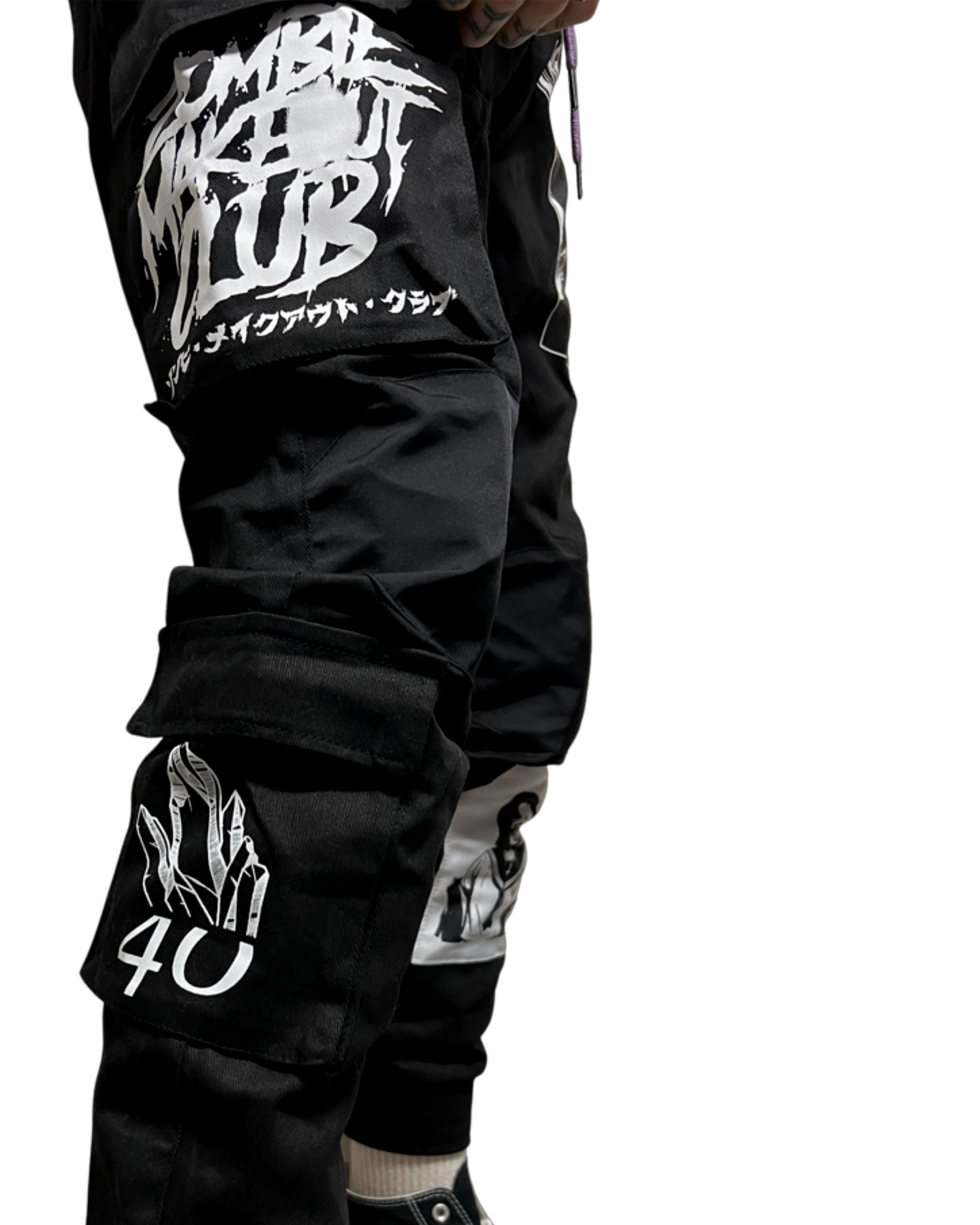 SLASH OVERSHORT PANTS　ジョゼムーン SLASH OVERSHORT PANTS(F GREY): BOTTOMSjosemoon